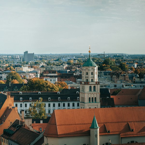 aerial view of city buildings during daytime