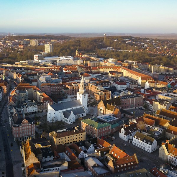 aerial view of city buildings during daytime