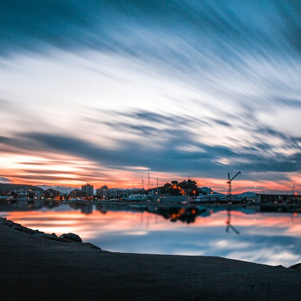 time lapse photography of clouds