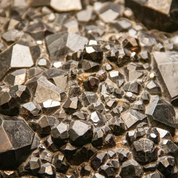 gray and black stone fragments